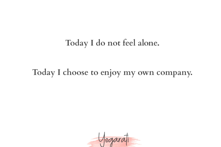 affirmations for loneliness