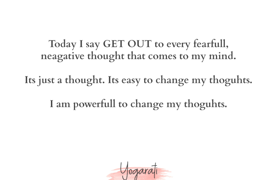 affirmations for positive thinking
